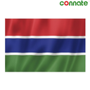 [15778] Connate Flag Assorted Countries : 15090 (Gambia)
