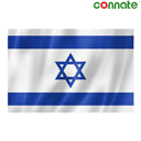 [15786] Connate Flag Assorted Countries : 15090 (Israel)