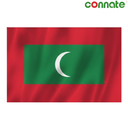[15795] Connate Flag Assorted Countries : 15090 (Maldives)