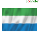 [15815] Connate Flag Assorted Countries : 15090 (Sierra Leone)