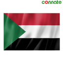 [15818] Connate Flag Assorted Countries : 15090 (Sudan)