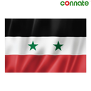 [15820] Connate Flag Assorted Countries : 15090 (Syria)