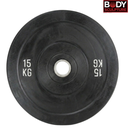 [15631] Body Sculpture Bumper Plates Rubber : BW-205 (15kg)
