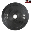 [15632] Body Sculpture Bumper Plates Rubber : BW-205 (20kg)