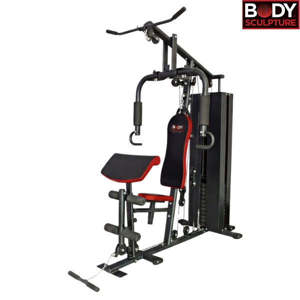 Body Sculpture Multi Gym Home : 65Kgs, W/Mesh Cover : BMG-4730