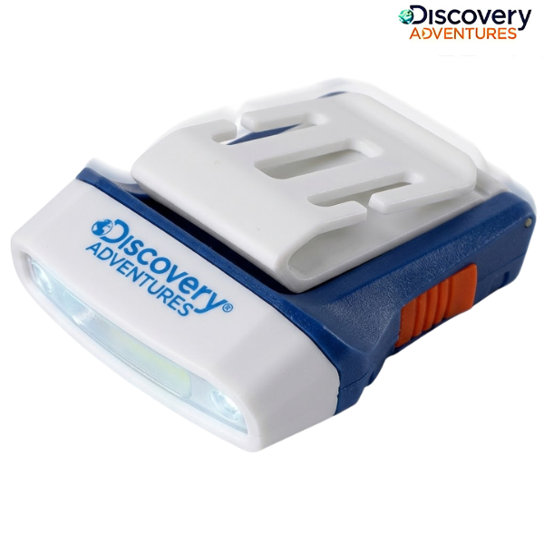 Discovery Adventures Headlamp For Cap : DF86480