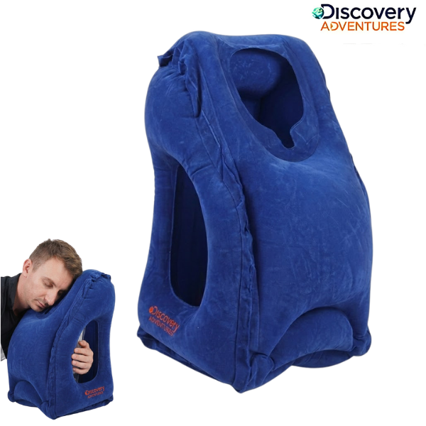 Discovery Adventures Pillow Travel Inflatable : DF76216