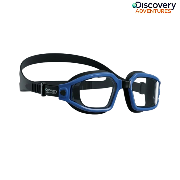 Discovery Adventures Swim Goggles Silicone Tempered Glass : DEA82436