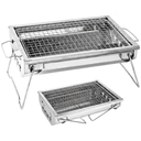 [15544] Grill Barbecue Combined Stainless Steel Portable : CA-09A