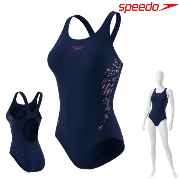 Speedo Costume Placement Muscleback 1Pc : 8-00305816854