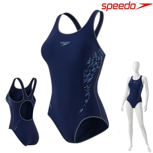 Speedo Costume Placement Muscleback 1Pc : 8-00305816855