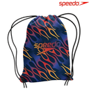[15454] Speedo Mesh Bag Printed : 8-128131669 (Blue/Red/Orange)