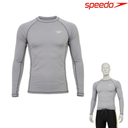 [16469] Speedo Swim Top T-Shirts L/Sleeves Swim Tee : 8-00302415425 (Large)