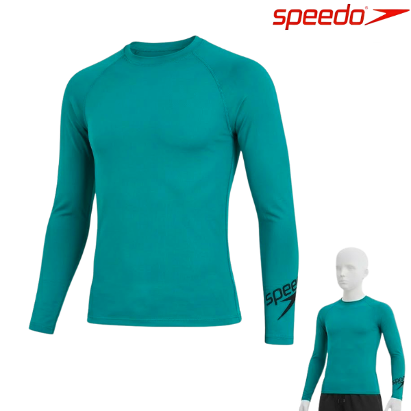 Speedo Swim Top T-Shirts Rashguard L/Sleeves : 8-00319314308