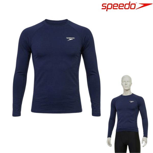 Speedo Swim Top T-Shirts Rashguard L/Sleeves : 8-13209D87