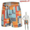 [16400] Speedo Water Shorts Digital Printed Leisure 14" : 8-00330916462 (Medium)