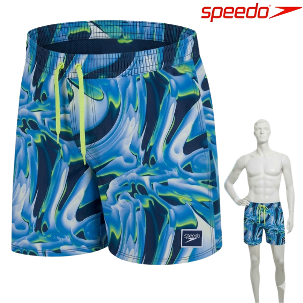 Speedo Water Shorts Digital Printed Leisure 16" : 8-00334816447