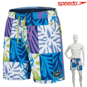 [16408] Speedo Water Shorts Digital Printed Leisure 16" : 8-00334816449 (Large)