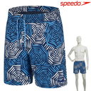 [16438] Speedo Water Shorts Printed Leisure 16" : 8-1283716457 (Large)