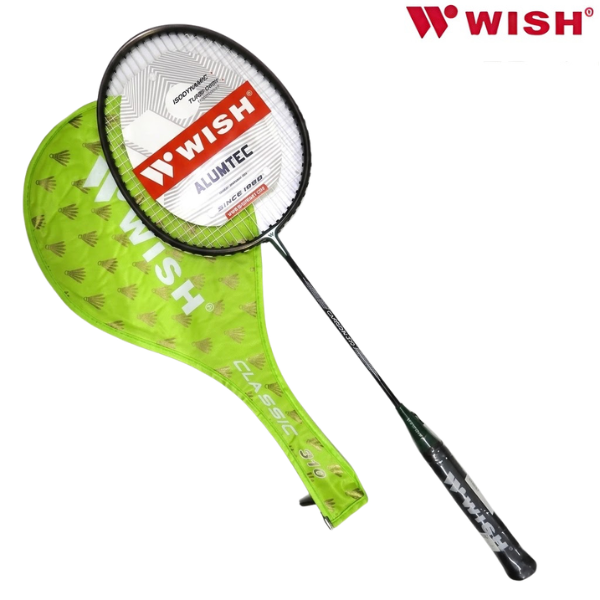 Wish Badminton Racket Alumtec With 3/4 Cover : 316