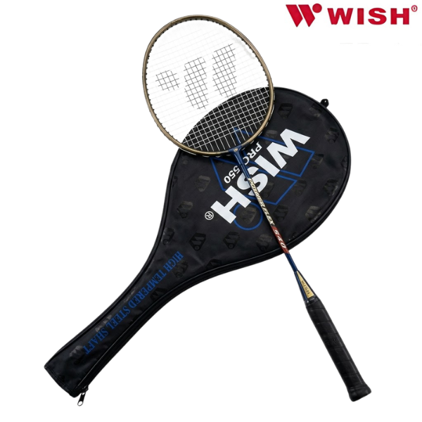 Wish Badminton Racket Alumtec With 3/4 Cover : 550