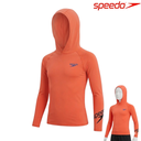 [16481] Speedo Swim Top T-Shirts Rashguard With Head Cover L/Sleeve : 8-00319215433 (11-12)