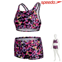 [16301] Speedo Costume Allover 2 Piece Boyleg Short : 8-00310714734 (15-16)