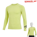 [16487] Speedo Swim Top T-Shirts Rashguard L/Sleeves : 8-00319314309 (13-14)