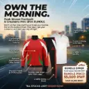 [16636] Peak Woven Tracksuit(Medium) + Greyberry Polo Shirt