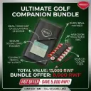 [16638] Masters Deluxe Score Card Holder  + Tee Holder With Pencil & Ball Marker