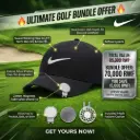 [16642] Nike Dri-FIT Club Structured Swoosh Cap + Longridge Deluxe Cap Clip And Ballmarker
