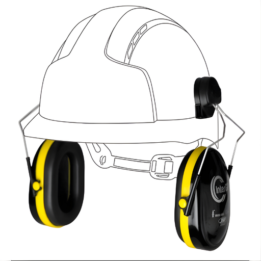 [438] Earmuff Helmet Mounting GP For EVO And MK7 Helmets - 105/AEK010
