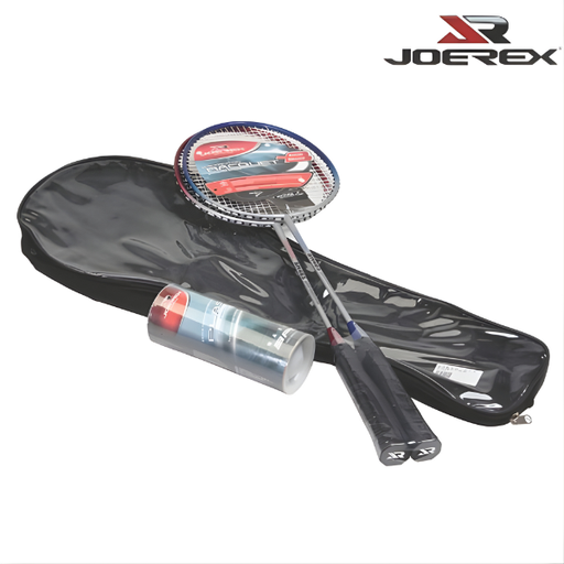 [8261] Joerex Badmintion Racket With 1 Tin Shuttlecock Set : SH485
