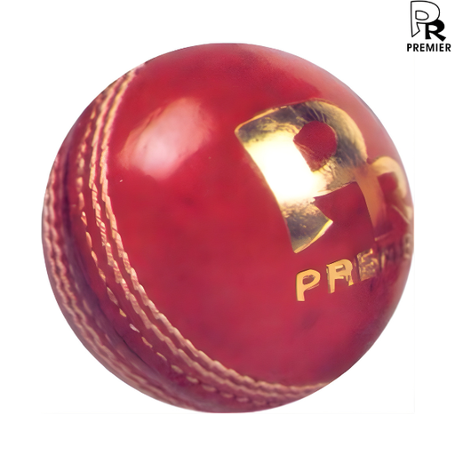 [719] Premier Cricket Leather Primex Ball - Red