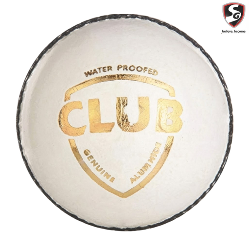 [8990] SG  Club Cricket Ball - White