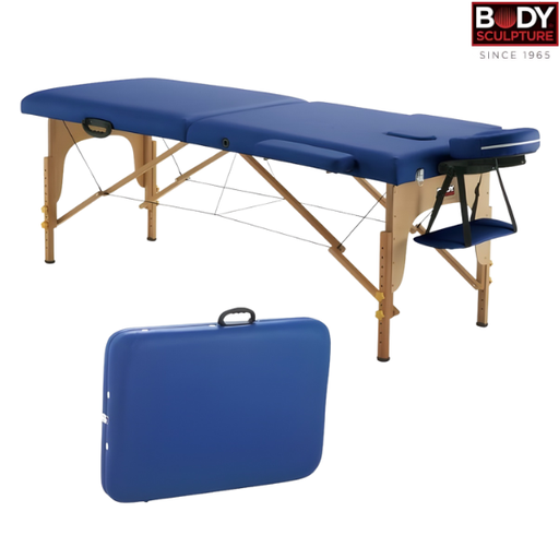 [5427] Body Sculpture Massage Table Foldable Wooden Frame Adjustable :WT221A