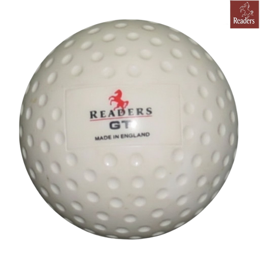 [7754] Readers Hockey Ball GT Dimple - White