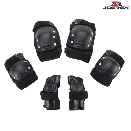 [8885] Joerex Skate Protection Guard Set : JCZ21705 - Black - Large