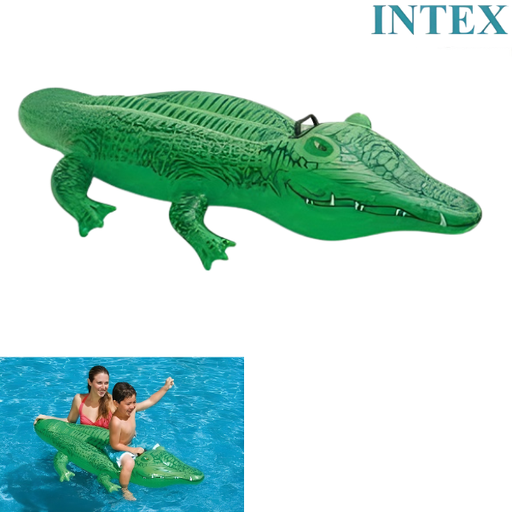 [5786] Intex Ride-On Lil Gator : 58546NP - 3 years +
