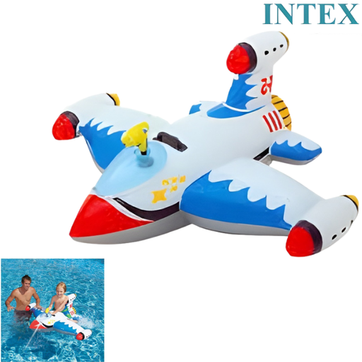 [1428] Intex Water Gun Spaceship Ride On : 57539 - 3 years +