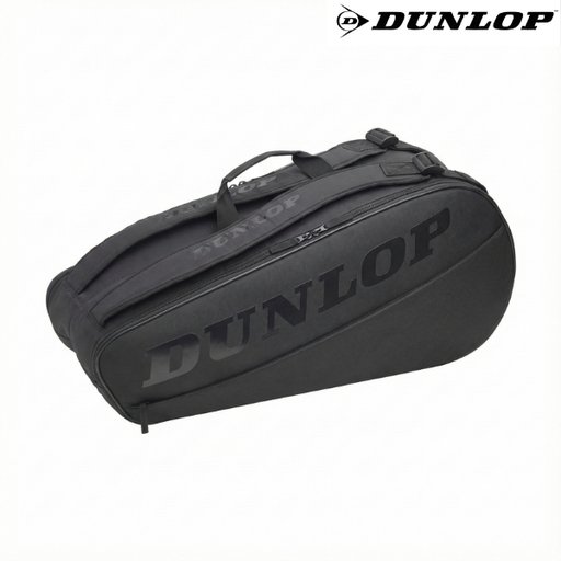 [14394] Dunlop Racket Bag Tac CX-Club : 6RKT : 10312729 - Black