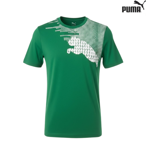 [1558] Puma T-Shirt Round Neck : 50620203 - Green - XLarge