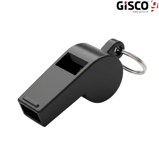 [1642] Gisco Whistle Plastic - Black