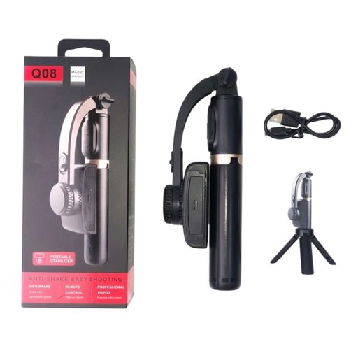 [4307] Gimbal Stabilizer Easy Shoot Selfi Stick Q08