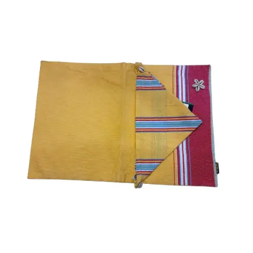 [4417] Kasuku Kikoi Printed Placemats With Napkins - KFU18