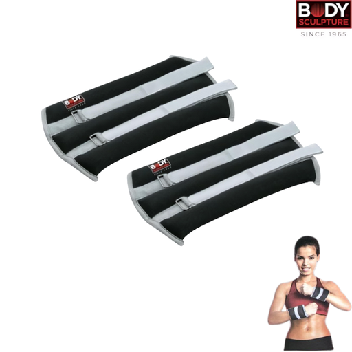 Body Sculpture Wrist/Ankle Weights Adjustable Soft :BB-975/89-B