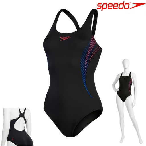Speedo Women Costume Placement Muscleback : 800305814836