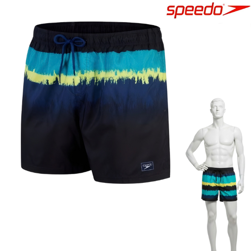 Speedo Mens Water Shorts Placement Leisure 16" : 800319414280