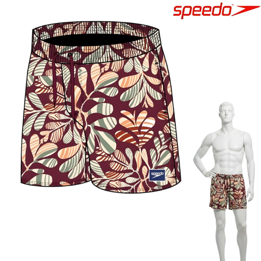 Speedo Mens Water Shorts Printed Leisure 16" : 81283714262