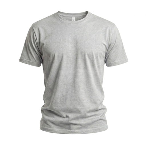 GD Round Neck T-Shirt Heavy Weight - Ash Grey